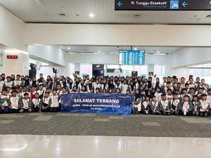 Viral Rombongan Siswa SD di Salatiga Piknik Sewa Pesawat Garuda, Ternyata...