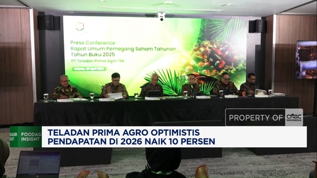 Video: Teladan Prima Agro Optimistis Pendapatan di 2026 Naik 10%