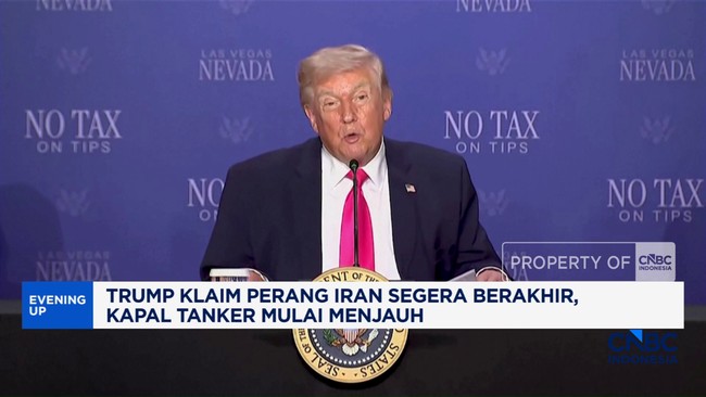 Video: Trump Klaim Perang Iran Segera Berakhir