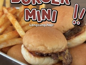 Video: Unik! Resto Burger di Jaksel Ini Punya Menu Little Sliders