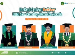 Ini 4 Bakal Calon Rektor UIN Ar-Raniry