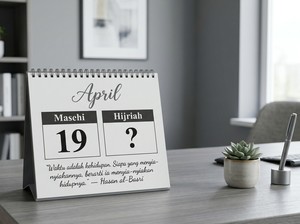 Tanggal Hijriah Hari Ini 19 April 2026 serta Amalan Bulan Dzulqadah