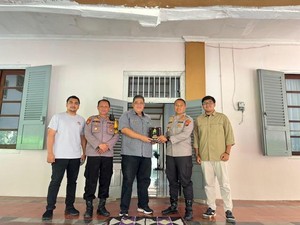 Kapolres Kediri Cek Kebun Dhoho Dukung Swasembada Gula