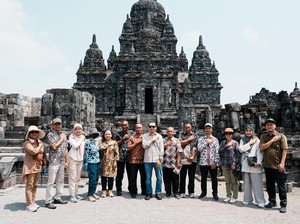 Menbud Tinjau Candi Sewu & Keraton Ratu Boko, Dorong Percepatan Restorasi