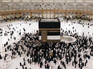 Suasana Masjidil Haram Jelang Kedatangan Jemaah Haji