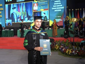 Negaranya Digempur, Mahmoud Mahasiswa Palestina Gigih Kuliah-Raih S2 di UNJ