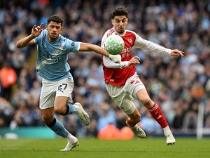 Ini Lawan-lawan Arsenal dan Man City di Sisa Musim