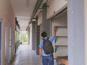 163 Rolling Door di Pasar Inpres Muara Enim Raib Digondol Maling