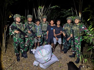Masuk Indonesia Lewat Sungai, 3 Warga Timor Leste Diamankan