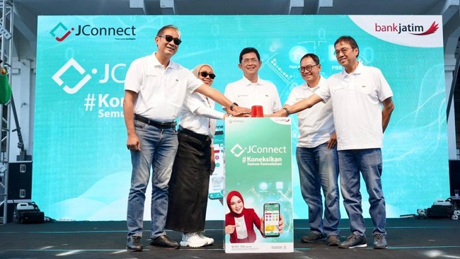 Bank Jatim Luncurkan JConnect Versi Terbaru, Ini Keunggulannya