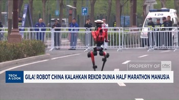 Video: Gila! Robot China Kalahkan Rekor Dunia Half Marathon Manusia