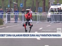 Video: Gila! Robot China Kalahkan Rekor Dunia Half Marathon Manusia