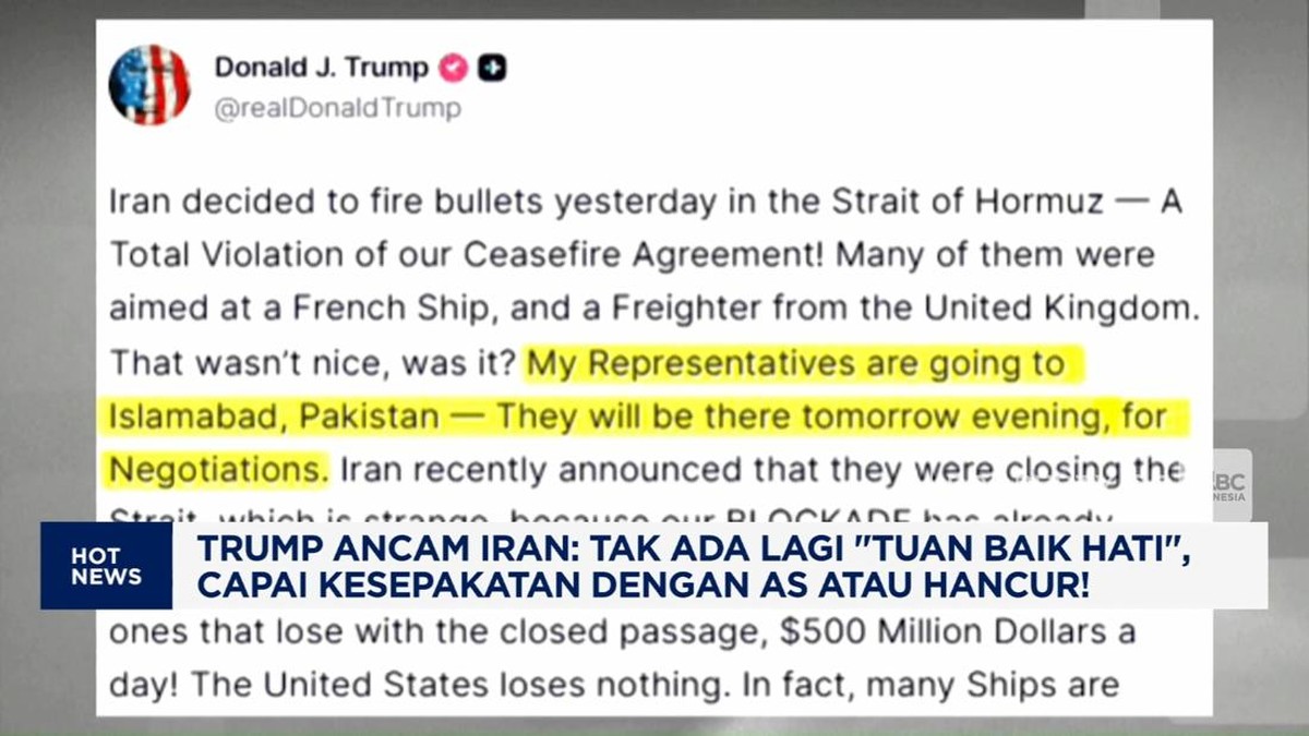 Video: Trump Kembali Ancam Iran Hingga Gen Penentu Kecerdasan Anak