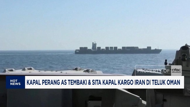 Video: AS Tembaki Kapal Iran Hingga Kim Jong Un Coba 5 Rudal Balistik