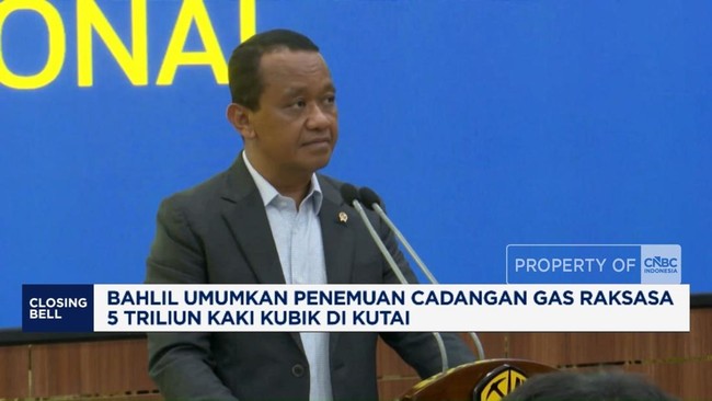 Video: Bahlil Umumkan Cadangan Gas Raksasa 5 Triliun Kaki Kubik