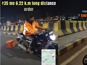 Cuma Dapat Rp6.400 untuk 6 Km, Ojol Ini Nekat Seret Pesanan Pelanggan