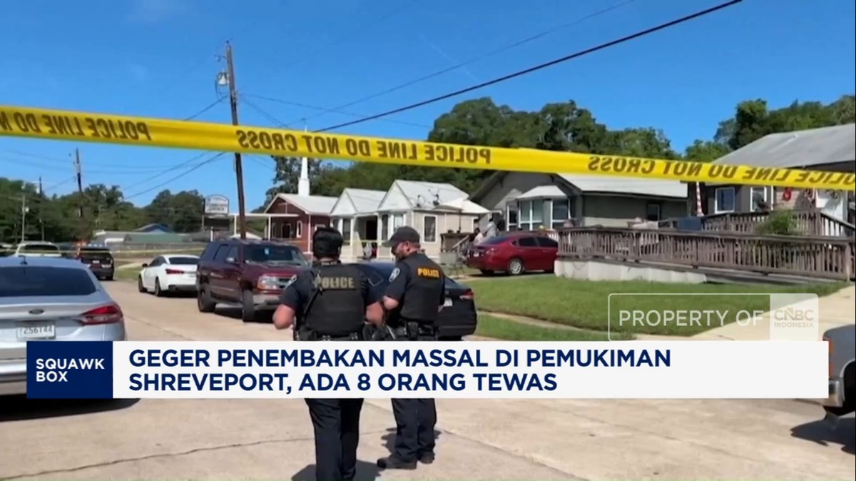 Video: Geger Penembakan Massal di Shreveport AS, 8 Anak-anak Tewas