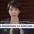 Gempa Magnitudo 7,4 Guncang Jepang
