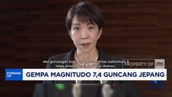 Gempa Magnitudo 7,4 Guncang Jepang