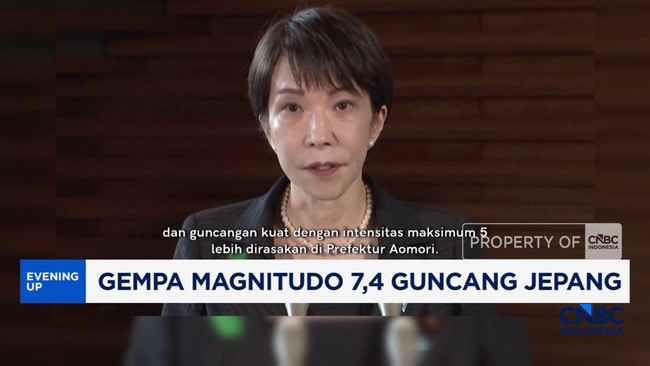 Video: Gempa Magnitudo 7,4 Guncang Jepang