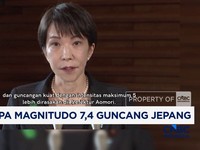 Gempa Magnitudo 7,4 Guncang Jepang