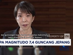 Gempa Magnitudo 7,4 Guncang Jepang