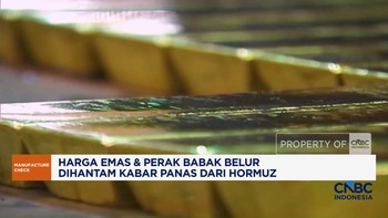 Harga Emas  Perak Babak Belur Dihantam Kabar Panas dari Hormuz
