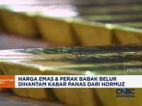 Harga Emas  Perak Babak Belur Dihantam Kabar Panas dari Hormuz