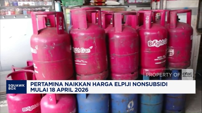 Video: Harga LPG Nonsubsidi 12 Kg Naik Jadi Rp228 Ribu per Tabung