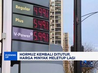 Hormuz Kembali Ditutup, Harga Minyak Mendidih Lagi