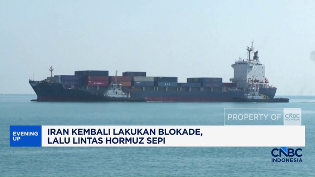 Video: Iran Kembali Lakukan Blokade, Lalu Lintas Hormuz Sepi