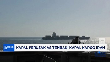 Kapal Perusak As Tembaki Kapal Kargo Iran