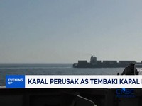 Kapal Perusak As Tembaki Kapal Kargo Iran