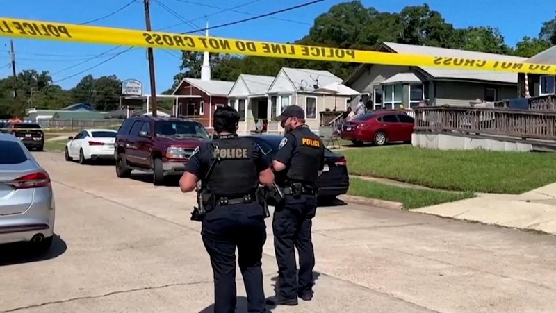 Kepolisian Louisiana menembak mati pelaku penembakan yang menewaskan delapan anak-anak di Amerika Serikat, Minggu (19/4/2026).