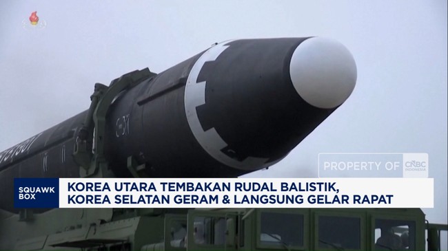 Video: Korut Tembakkan Rudal Balistik, Korsel Geram!