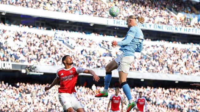 Potret Man City Bungkam Arsenal 2-1 di Etihad Stadium, Siapa Juara?