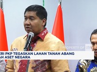 Video: Menteri Ara Tegaskan Lahan Tanah Abang Adalah Aset Negara