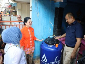Sambut Hari Kartini, PAM JAYA-TP PKK Bagi 100 Toren Air Gratis buat Ibu-ibu