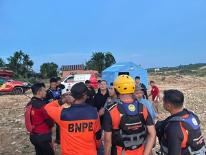 Perahu Terbalik Saat Nyeberang di Sungai Limu Sarolangun, 1 Orang Hilang