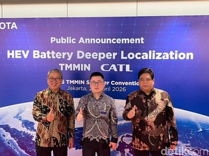 Toyota Gandeng CATL Produksi Baterai Mobil Hybrid di Indonesia