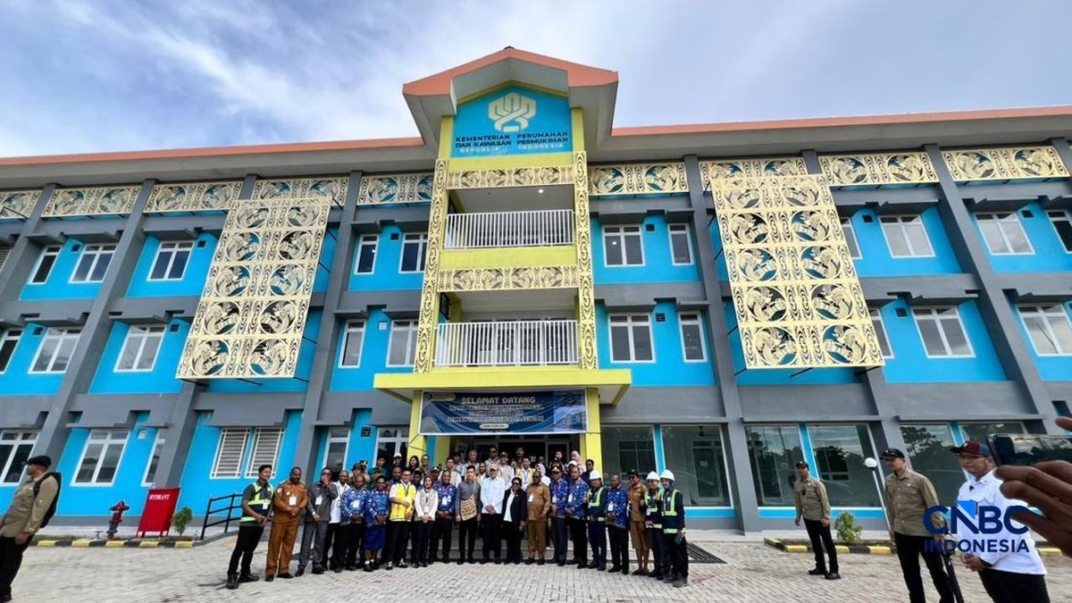 PNS di Papua Punya 'Apartemen' Khusus, Gibran Cek Fasilitasnya