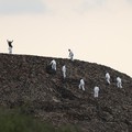 Aksi penembakan terjadi di situs arkeologi Teotihuacan di Meksiko. Satu orang wanita yang merupakan warga Kanada tewas dan empat orang lainnya terluka, Selasa (21/4/2026). (REUTERS/Luis Cortes)