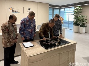 Menperin Resmikan Apple Developer Institute di RI, Fokus AI hingga Startup