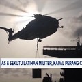 AS & Sekutu Latihan Militer, Kapal Perang China Siaga di Pasifik
