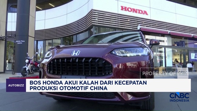 Video: Bos Honda Akui Kalah Dari Kecepatan Produksi Otomotif China