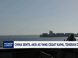 China Sentil Aksi AS Yang Cegat Kapal Teheran di Selat Hormuz