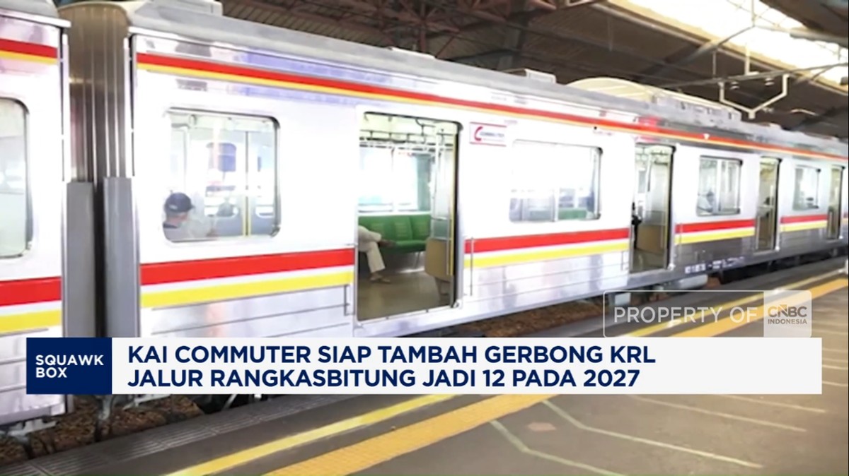 Video: KAI Commuter Tambah Gerbong KRL Jalur Rangkasbitung Jadi 12