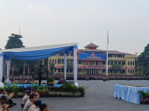 Kapolri Buka Rakernis Korps Brimob di Mako Brimob Depok