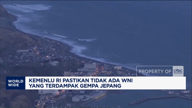 Video: Kemenlu RI Pastikan Tidak Ada WNI yang Terdampak Gempa Jepang