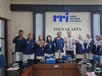 Komisioner KPI Pusat Tulus Santoso dalam kunjungannya ke RRI Yogyakarta, Selasa (21/4/2026). (Dok. KPI Pusat)